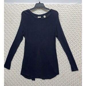 Buckle Daytrip Blouse Womens size‎ Medium Gray Long Sleeves Soft Knit